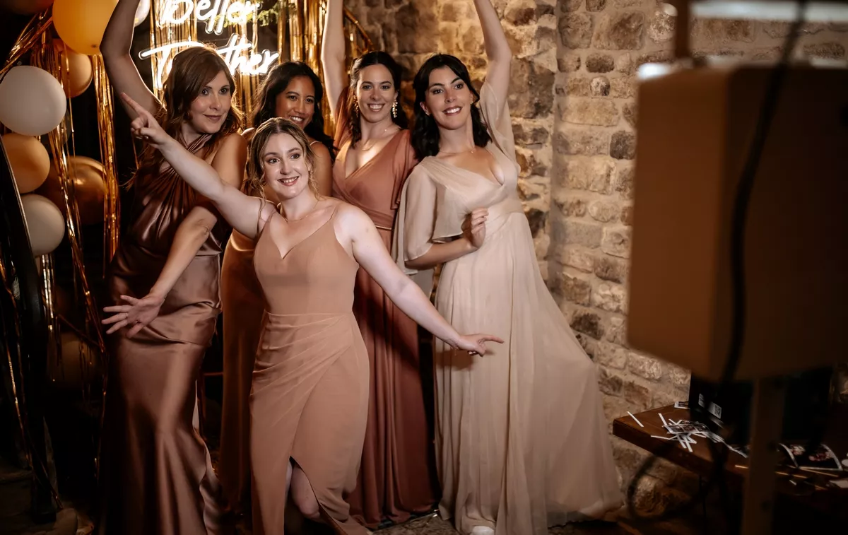 Animation photobooth lors d'une réception